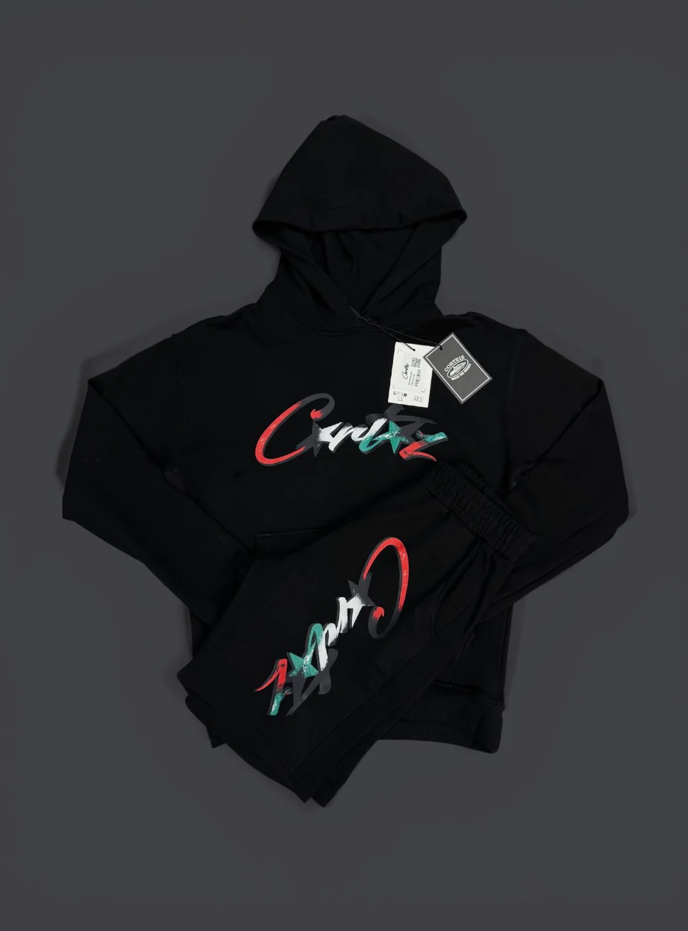 Corteiz Italy Hoodie + Short set